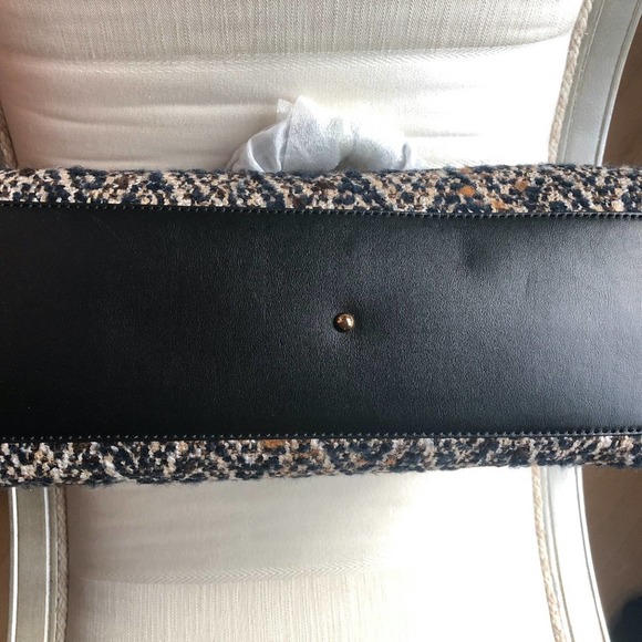 NWT Tory Burch Attersee Chevron Satchel - Picture 8 of 13